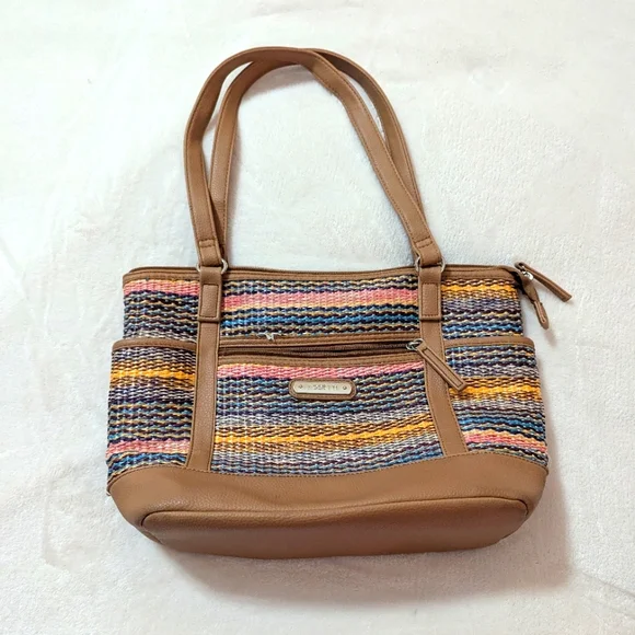 Rosetti Cali Double Handle Shoulder Tote Bag - Picture 1 of 9